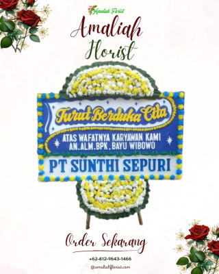 Papan Bunga Duka di Genggulang