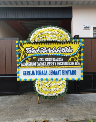 Papan Bunga Duka di Genggulang